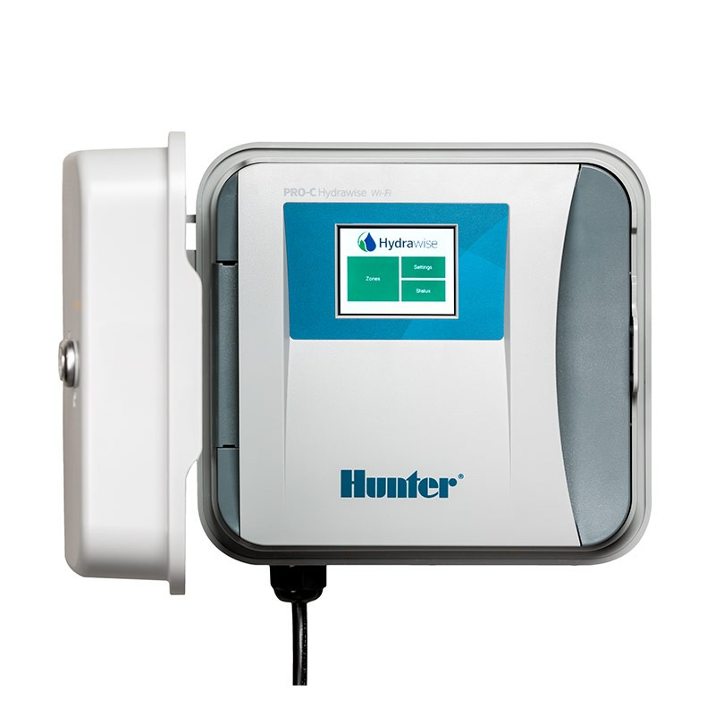Hunter 4 İstasyonlu, Wi-Fi bağlantılı, modüler kontrol ünitesi,dış mekan, 16 istasyona kadar artırılabilir