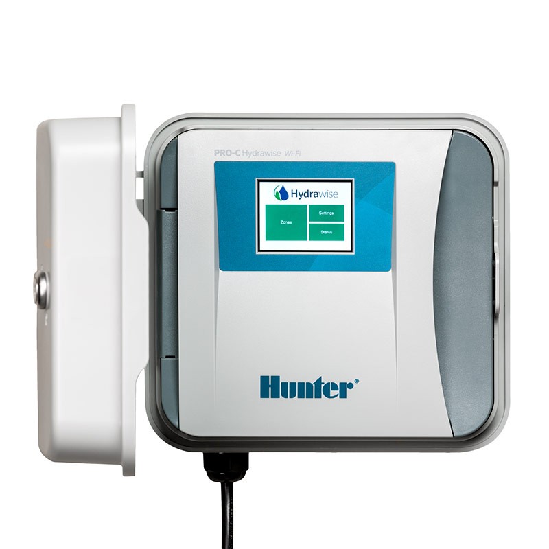 Hunter PRO-C 4 İstasyonlu modüler kontrol ünitesi, iç mekan modeli, 16 istasyona kadar artırılabilir
