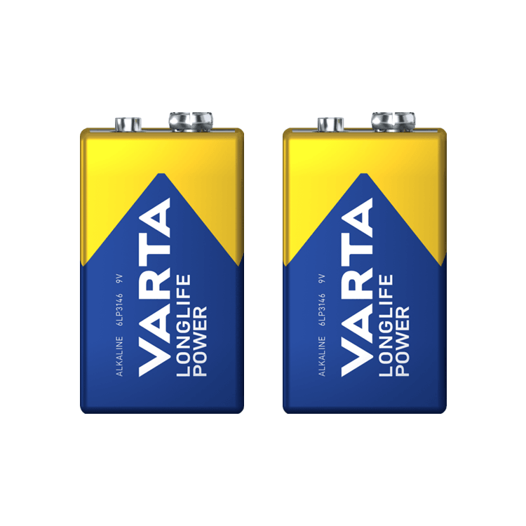 Varta 9V Longlife Power 9V İkili Pil